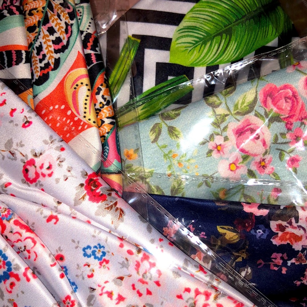 Assorted Pack of 5 Soft Headbands